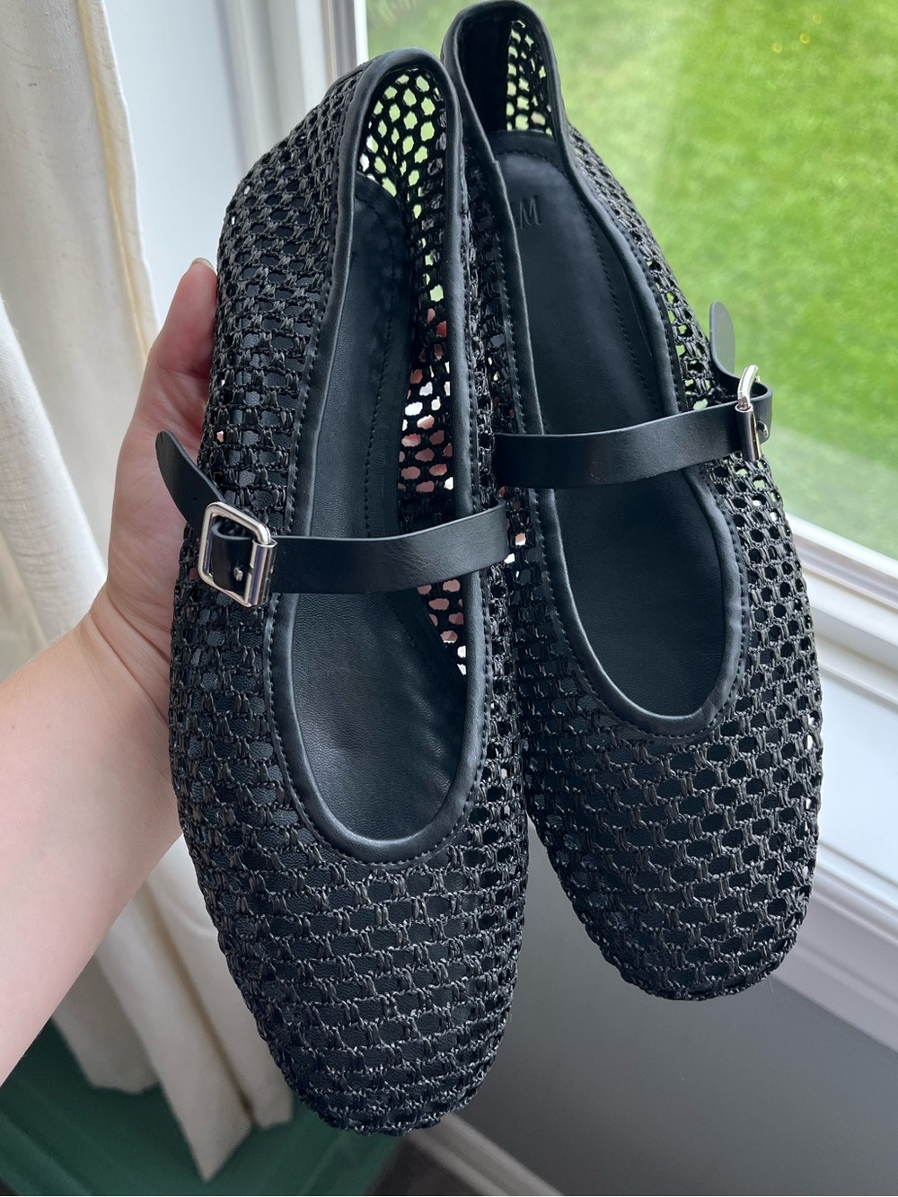 H&M Knitted Look Flats